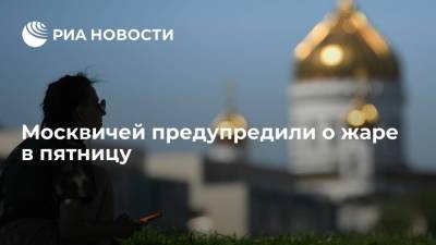 Роман Вильфанд - Научный руководитель Гидрометцентра Вильфанд: в пятницу в Москву на один день вернется жара - ria.ru - Москва - Рязанская обл.