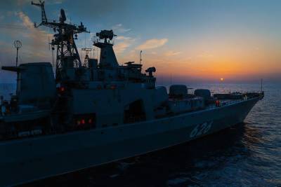 Противолодочный корабль ВМФ России вошел в Средиземное море - tvc.ru - Россия - Гибралтар - Североморск