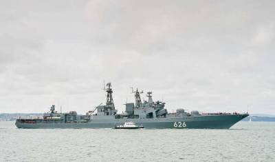 Противолодочный крейсер "Вице-адмирал Кулаков" вошел в Средиземное море - actualnews.org - Россия - Санкт-Петербург - Гибралтар