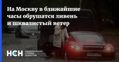 На Москву в ближайшие часы обрушатся ливень и шквалистый ветер - nsn.fm - Москва - Россия