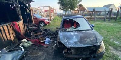 Спасая двух детей от пожара, в Новосибирской области погибла 38-летняя женщина - runews24.ru - Новосибирская обл.