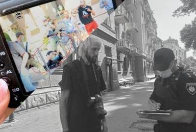 Суд арестовал парня, избившего фотографа "Букв" на акции Нацкорпуса - kp.ua - Украина