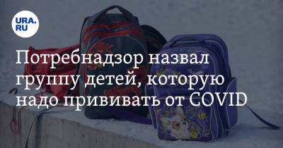 Сергей Кравцов - Александр Горелов - Потребнадзор назвал группу детей, которую надо прививать от COVID - ura.news - Россия