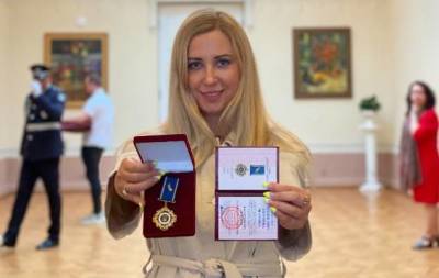 Тоня Матвиенко - Певица Тоня Матвиенко удостоена ордена "За развитие Украины" - skuke.net - Украина