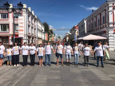 Дольщики ЖК «Новинки Smart City» устроили акцию в центре Нижнего Новгорода - vgoroden.ru - Нижний Новгород - city Smart