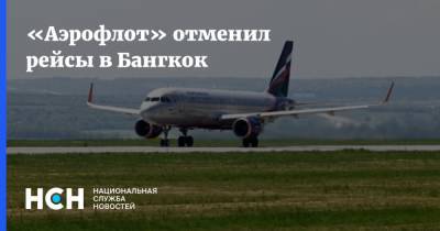 Михаил Демин - «Аэрофлот» отменил рейсы в Бангкок - nsn.fm - Москва - Россия - Афганистан - Таиланд - Бангкок - Дели
