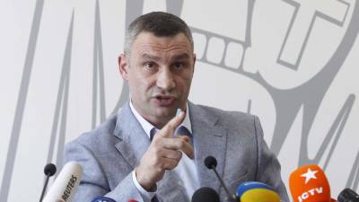 Виталий Кличко - Кличко заявил о желании украинских властей испортить ему репутацию - iz.ru - Израиль - Киев