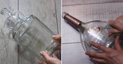 Почему бутылки красивой формы жалко выбрасывать и что с ними делать - skuke.net