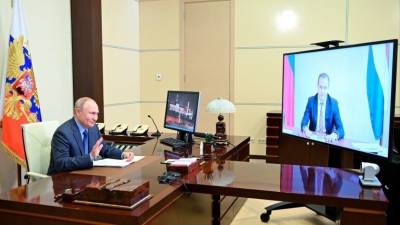 Владимир Путин - Артем Здунов - Путин пообещал помочь Мордовии с проблемой «ненормальной» закредитованности - 5-tv.ru - Россия - республика Мордовия