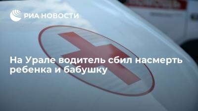 В Каменске-Уральском водитель насмерть сбил переходивших дорогу ребенка и бабушку - ria.ru - Екатеринбург - Уральск