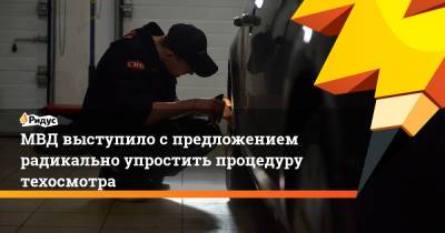 МВД выступило с предложением радикально упростить процедуру техосмотра - ridus.ru