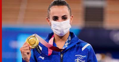 Лина Ашрам - Дин Аверин - Победившая на Олимпиаде израильская гимнастка описала свой успех фразой "я не русская" - profile.ru - Россия - Токио - Израиль