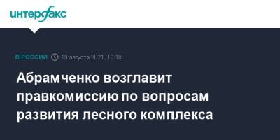 Михаил Мишустин - Виктория Абрамченко - Викторий Абрамченко - Абрамченко возглавит правкомиссию по вопросам развития лесного комплекса - interfax.ru - Москва - Россия