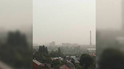 Необъяснимый густой смог накрыл Воронеж - vestivrn.ru - Воронеж