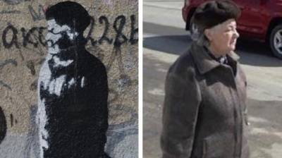 В Воронеже появилось граффити с изображением известной «бабушки-регулировщицы» - vestivrn.ru - Воронеж