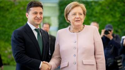 Владимир Зеленский - Ангела Меркель - Зеленский поделился ожиданиями от встречи с Меркель - hubs.ua - Россия - Украина - Киев - Германия - Washington