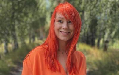 Светлана Тарабарова - Тарабарова поразила образом в "огненном" платье - korrespondent.net - Украина