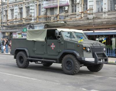 В Украине замечен бронированный кабриолет отечественного производства - goodnews.ua - США - Украина - Киев