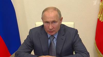 Владимир Путин - Сергей Меликов - Владимир Владимирович - Проблема водоснабжения была в центре внимания на встрече президента с врио главы Дагестана - 1tv.ru - респ. Дагестан