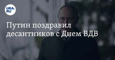 Владимир Путин - Владимир Андреев - Путин поздравил десантников с Днем ВДВ - ura.news - Россия