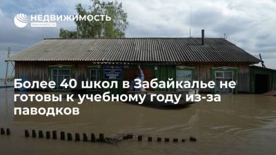 Андрей Гурулев - Более 40 школ в Забайкалье не готовы к учебному году из-за паводков - realty.ria.ru - Забайкальский край - Чита