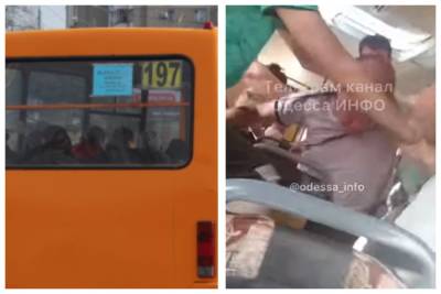 В одесской маршрутке устроили самосуд над неадекватным пассажиром: видео от очевидцев - politeka.net - Украина - Одесса