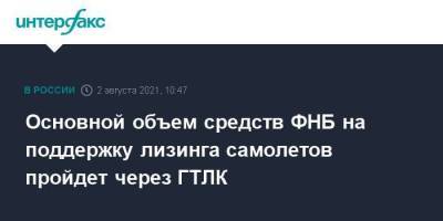 Денис Мантуров - Основной объем средств ФНБ на поддержку лизинга самолетов пройдет через ГТЛК - smartmoney.one - Москва