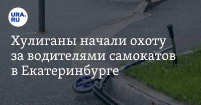 Хулиганы начали охоту за водителями самокатов в Екатеринбурге - ura.news - Екатеринбург - район Академический, Екатеринбург