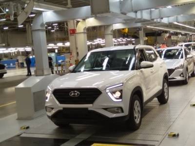 Hyundai Creta - В России возобновлен выпуск самых популярных иномарок - autostat.ru - Россия - Санкт-Петербург