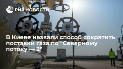 Сергей Макогон - Глава "Оператора ГТС Украины" Макогон назвал способ снизить поставки газа по "Северному потоку — 2" - ria.ru - Москва - Россия - США - Украина - Киев - Германия - Берлин