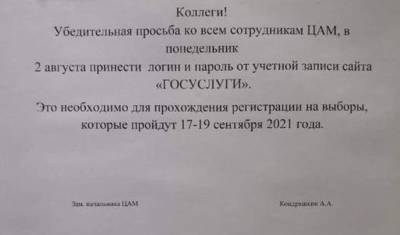 Жителей Мурманска принуждают сдать пароли с госуслуг «для выборов» - newizv.ru - Мурманск