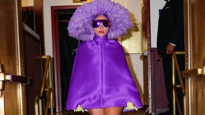 Образ дня: Леди Гага в Valentino Couture - skuke.net - Нью-Йорк - Нью-Йорк - county Hall