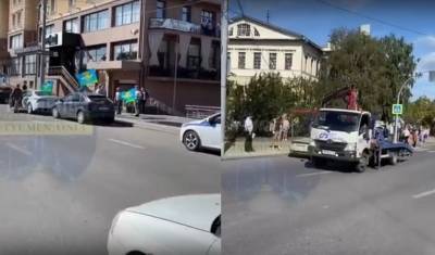 В Тюмени на Ленина эвакуировали машины празднующих день ВДВ десантников - nashgorod.ru - Тюмень