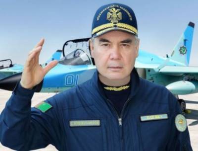 Президент Туркмении лично поднял в воздух военный самолет - vpk-news.ru - Туркмения