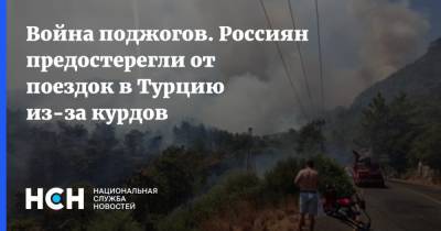 Семен Багдасаров - Война поджогов. Россиян предостерегли от поездок в Турцию из-за курдов - nsn.fm - Турция - Курдистан