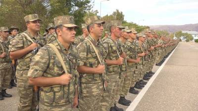 В войсках Нахчыванского гарнизона начался новый учебный период (ФОТО/ВИДЕО) - trend.az - Азербайджан