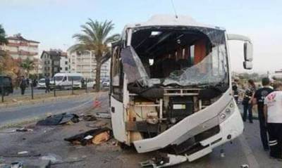 В Турции перевернулся автобус с туристами, есть погибшие - capital.ua - Украина - Турция - Turkey - провинция Анталья