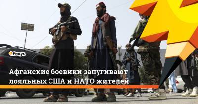 Ашраф Гани - Афганские боевики запугивают лояльных США и НАТО жителей - ridus.ru - США - New York - Афганистан