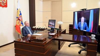 Владимир Путин - Сергей Меликов - Глава Дагестана рассказал Путину о борьбе с COVID-19 и проблемах региона - 5-tv.ru - Россия - респ. Дагестан
