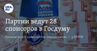 Вадим Ахметов - Партии ведут 28 спонсоров в Госдуму - ura.news - Россия