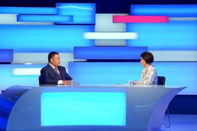 Игорь Руденя - От микрокосма до космоса: Игорь Руденя ответил на вопросы телезрителей - tver.mk.ru - Россия - Тверь - городское поселение Удомельский