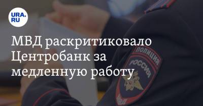 Сергей Лебедев - МВД раскритиковало Центробанк за медленную работу - ura.news