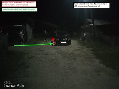 В Помоздино водитель Chevrolet Cruze сбил девочку-велосипедистку на проезжей части - komiinform.ru - респ. Коми