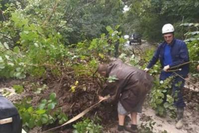 Под Абинском дорогу накрыл сель - kuban.mk.ru - Абинск