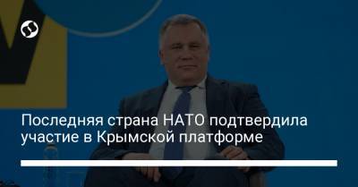 Последняя страна НАТО подтвердила участие в Крымской платформе - liga.net - Россия - Украина - Исландия
