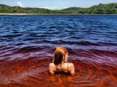 "Озеро из Кока-колы" привлекает туристов со всего мира: почему вода в нем такая необычная - vchaspik.ua - Украина - Бразилия