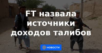 FT назвала источники доходов талибов - news.mail.ru - Россия - Англия - Афганистан