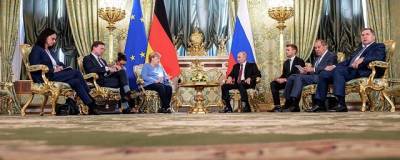 Владимир Путин - Ангела Меркель - Владимир Путин и Ангела Меркель обсудили ситуацию на Украине во время встречи в Кремле - runews24.ru - Москва - Россия - Украина - Киев - Германия