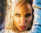 Анджелина Джоли - Сальма Хайек - Анджелина Джоли и Сальма Хайек появились на обложке Entertainment Weekly в героическом образе - rusjev.net