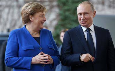 Владимир Путин - Ангела Меркель - Меркель сообщила, что обсудила с Путиным "Северный поток-2" и договоренности с США - smartmoney.one - Москва - Россия - США - Украина - Германия